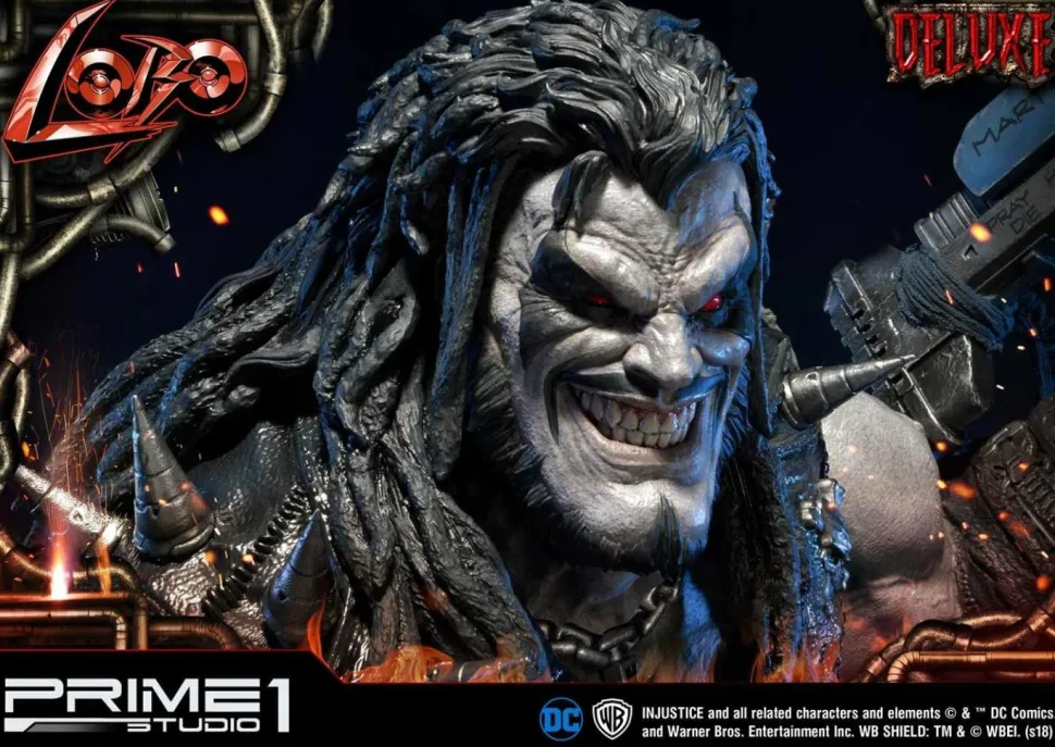Injustice: Gods Among Us - Lobo 1/3 Scale Statue