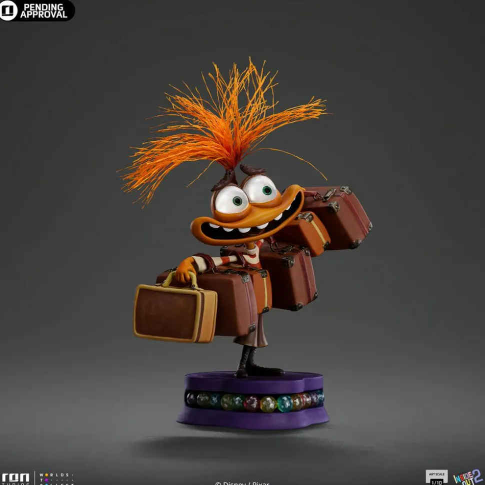 Inside Out 2 - Anxiety 1/10th Scale Statue