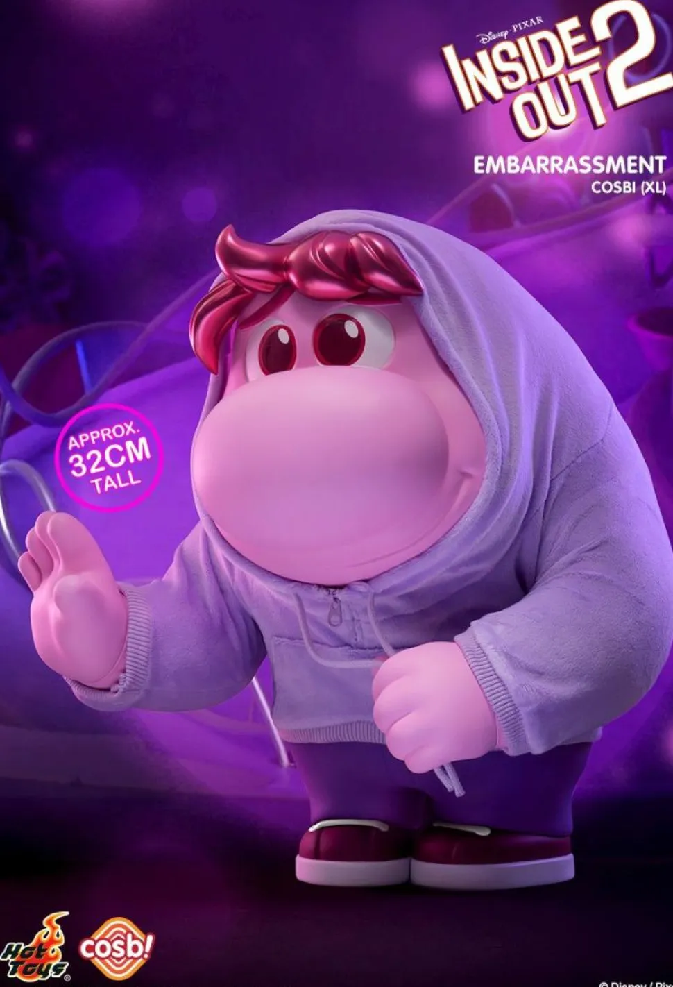 Inside Out 2 - Embarrassment Cosbi (XL) Hot Toys Figure