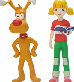 Inspector Gadget - Brain & Penny 1/12th Scale Action Figures (Set of 2)