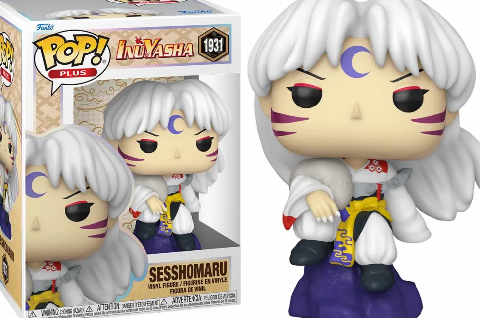 Inuyasha - Sesshomaru (Sitting) Pop! Plus Vinyl Figure