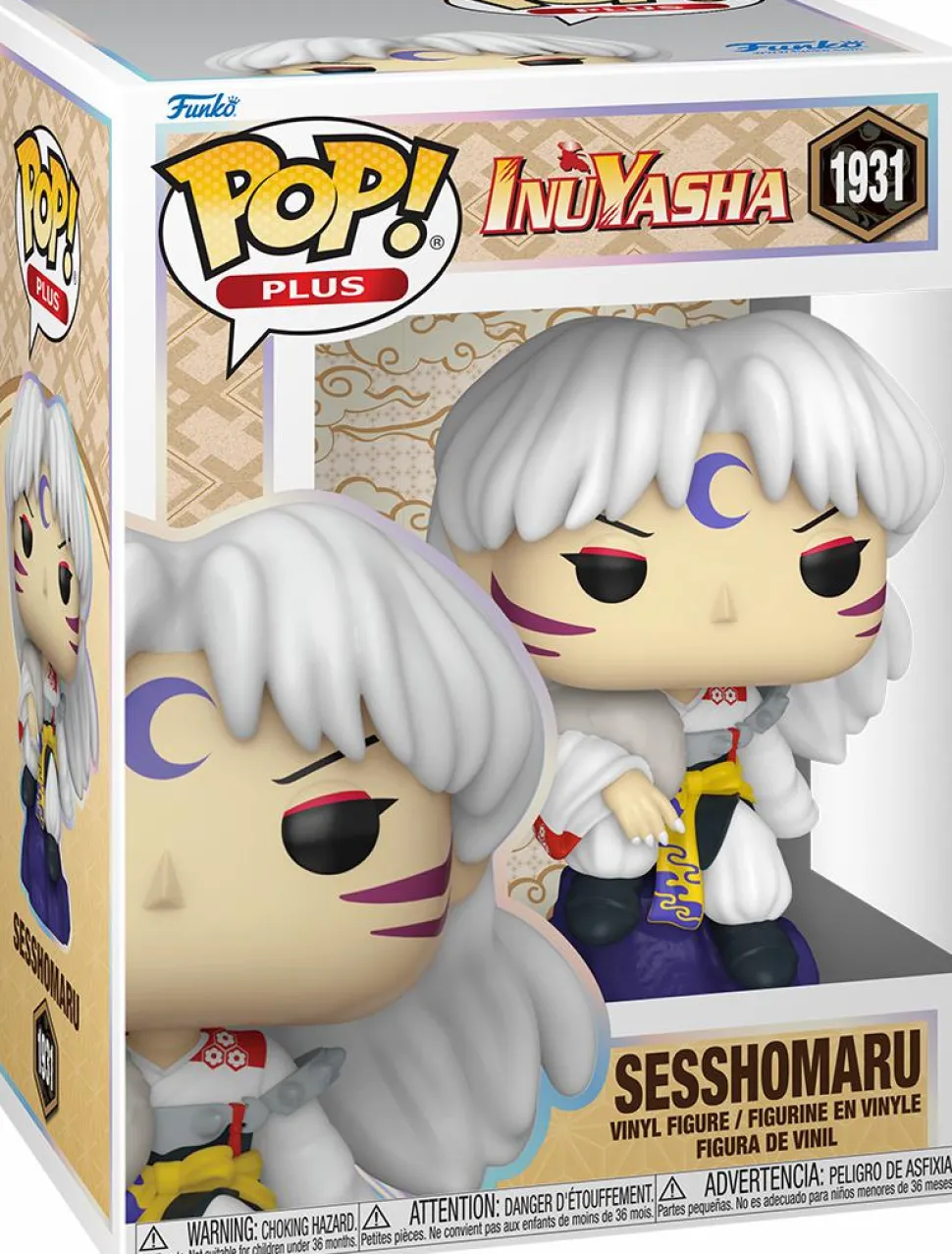 Inuyasha - Sesshomaru (Sitting) Pop! Plus Vinyl Figure