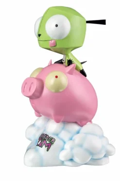 Invader Zim - Gir on Pig 10" Statue