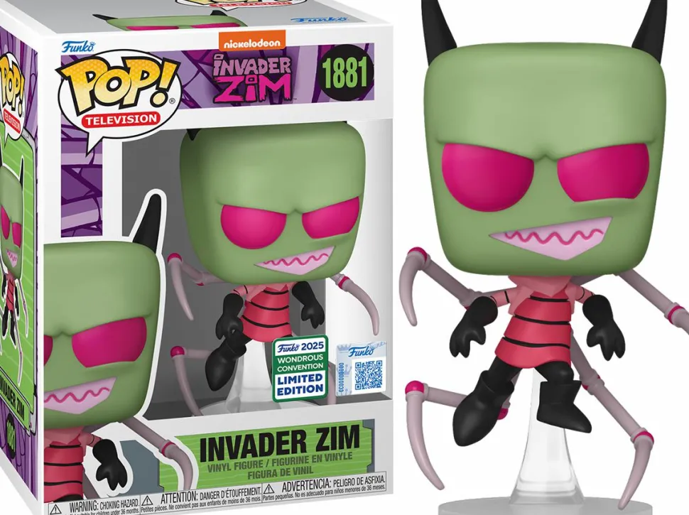 Invader Zim - Invader Zim with Spider Legs Pop! Vinyl Figure (2025 Wondrous Convention Exclusive)