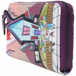 Invader Zim - Secret Lair 4” Faux Leather Zip-Around Wallet