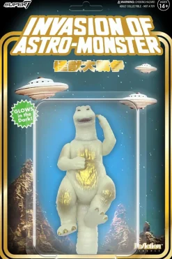 Invasion of Astro-Monster (1965) - Godzilla '65 (Victory Celebration) Glow-in-the-Dark Toho ReAction 3.75" Action Figure