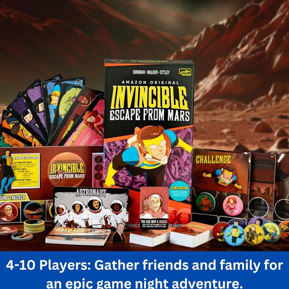Invincible (2021) - Escape From Mars Card Game