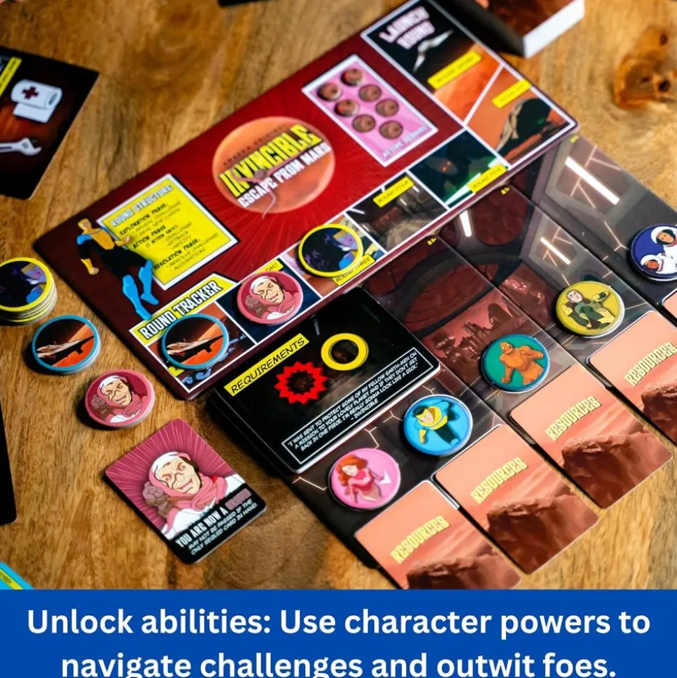 Invincible (2021) - Escape From Mars Card Game