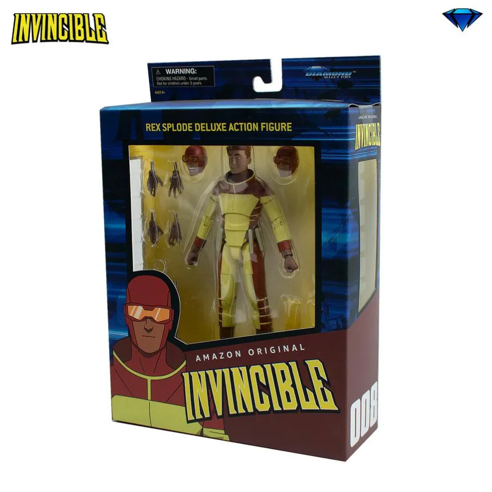 Invincible (2021) - Rex Splode Deluxe 7" Scale Action Figure (Series 4)