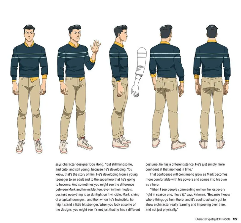 Invincible (2021) - The Art of Invincible Season One Hardcover Book