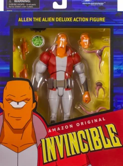 Invincible - Allen the Alien Deluxe 7" Scale Action Figure (Series 3)