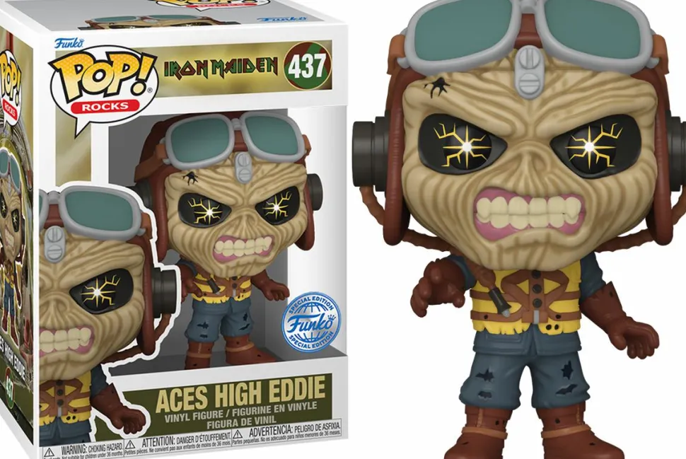 Iron Maiden - Aces High Eddie Pop! Vinyl Figure (Popcultcha Exclusive)