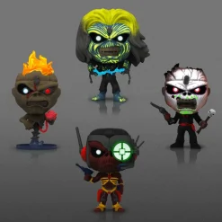 Iron Maiden - Eddie Glow in the Dark Pop! Vinyl Figure 4-Pack