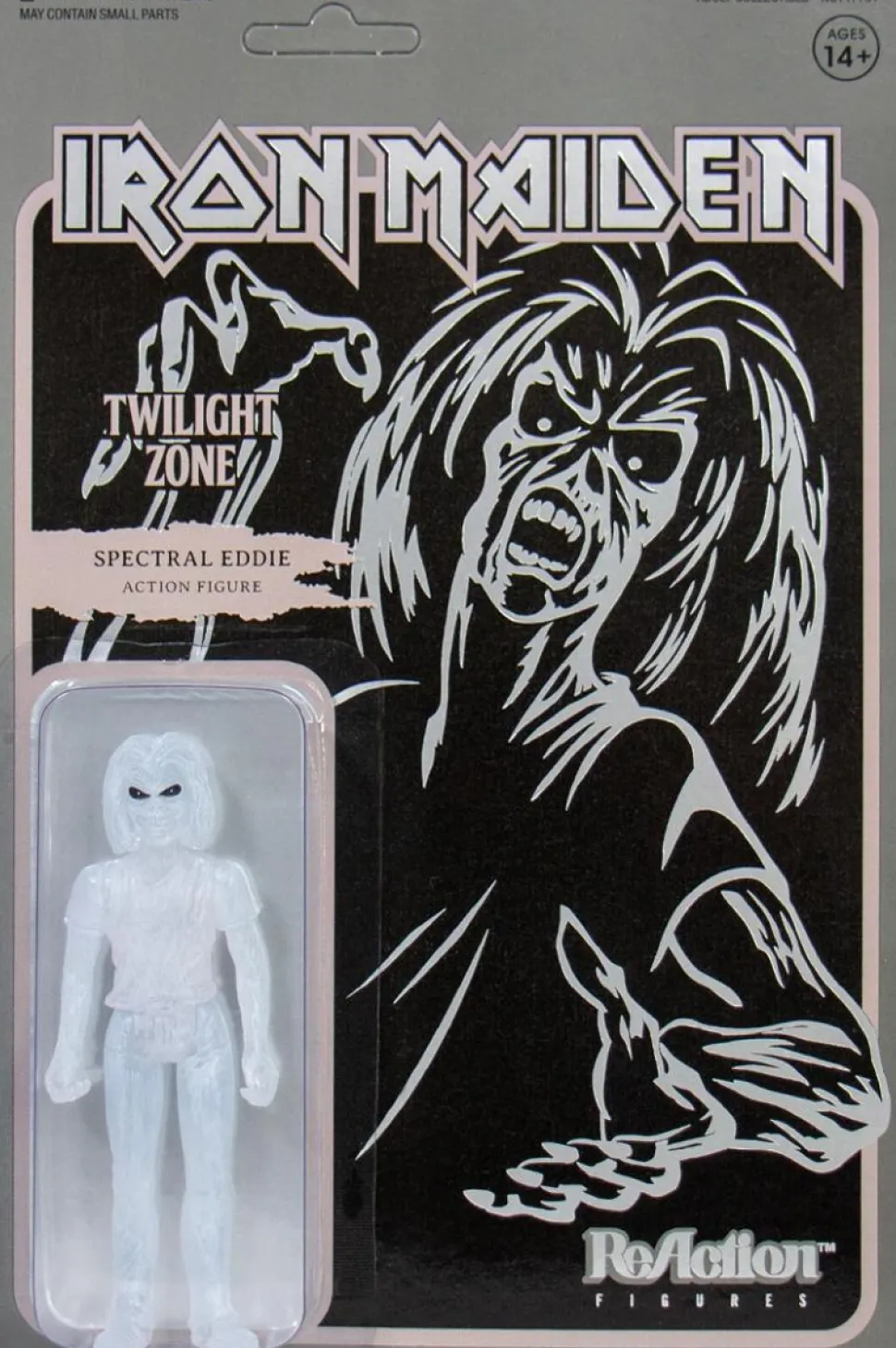 Iron Maiden - Twilight Zone Spectral Eddie ReAction 3.75” Action Figure