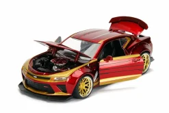 Iron Man - 2016 Chevy Camaro with Iron Man 1/24th Scale Hollywood Rides Die-Cast Vehicle