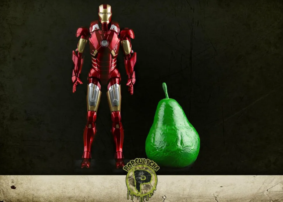 Iron Man 3 - Hall of Armor Mark VII (7) 1/9th Scale Action Hero Vignette Model Kit Statue