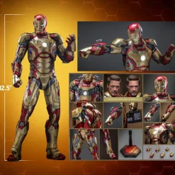 Iron Man 3 - Iron Man Mark XLII 42 (2.0) 1/6th Scale Hot Toys Action Figure