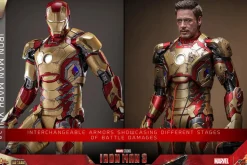 Iron Man 3 - Iron Man Mark XLII 42 (2.0) 1/6th Scale Hot Toys Action Figure