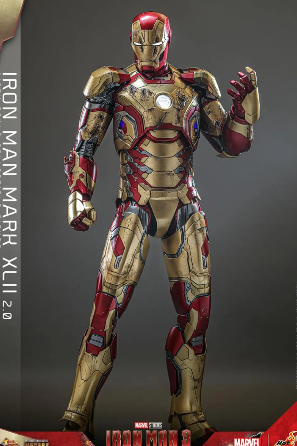 Iron Man 3 - Iron Man Mark XLII 42 (2.0) 1/6th Scale Hot Toys Action Figure