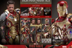 Iron Man 3 - Iron Man Mark XLII 42 (2.0) Deluxe 1/6th Scale Hot Toys Action Figure