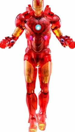 Iron Man 2 - Iron Man Mark IV Holographic Version 1/6th Scale Hot Toys Action Figure (2020 Toy Fair Exclusive) (Int Sales Only)