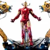 Iron Man 2 - Iron Man Mark IV with Suit-Up Gantry Deluxe 1/4 Scale Hot Toys Action Figure Set