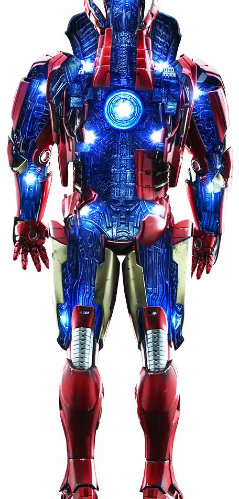Iron Man 3 - Iron Man Mark VII Open Armor Version Die-Cast 1/6th Scale Hot Toys Diorama Statue