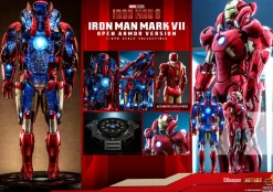 Iron Man 3 - Iron Man Mark VII Open Armor Version Die-Cast 1/6th Scale Hot Toys Diorama Statue