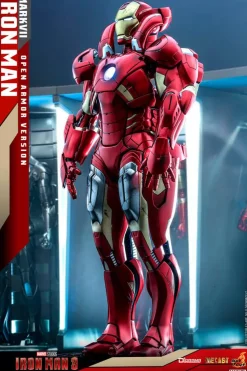Iron Man 3 - Iron Man Mark VII Open Armor Version Die-Cast 1/6th Scale Hot Toys Diorama Statue