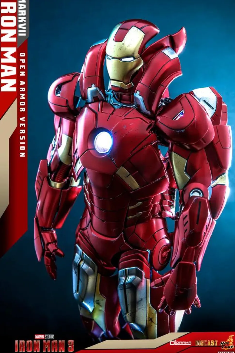 Iron Man 3 - Iron Man Mark VII Open Armor Version Die-Cast 1/6th Scale Hot Toys Diorama Statue