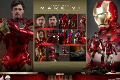 Iron Man 2 - Iron Man Mark VI 1/4th Scale Hot Toys Action Figure