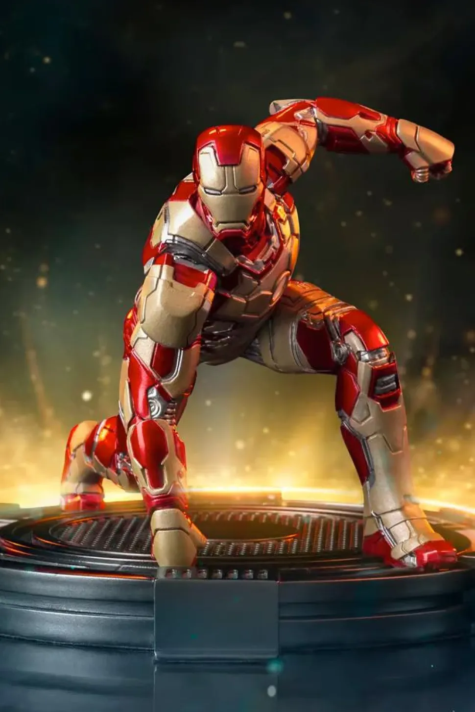 Iron Man 3 - Iron Man Mark XLII (42) Infinity Saga Deluxe 1/10th Scale Statue (2023 CCXP Event Exclusive)