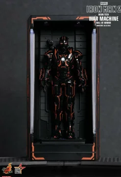 Iron Man 2 - Neon Tech War Machine Hall of Armour 5