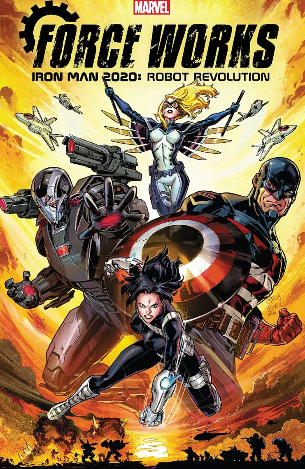 Iron Man 2020 - Robot Revolution: Force Works Trade Paperback Book