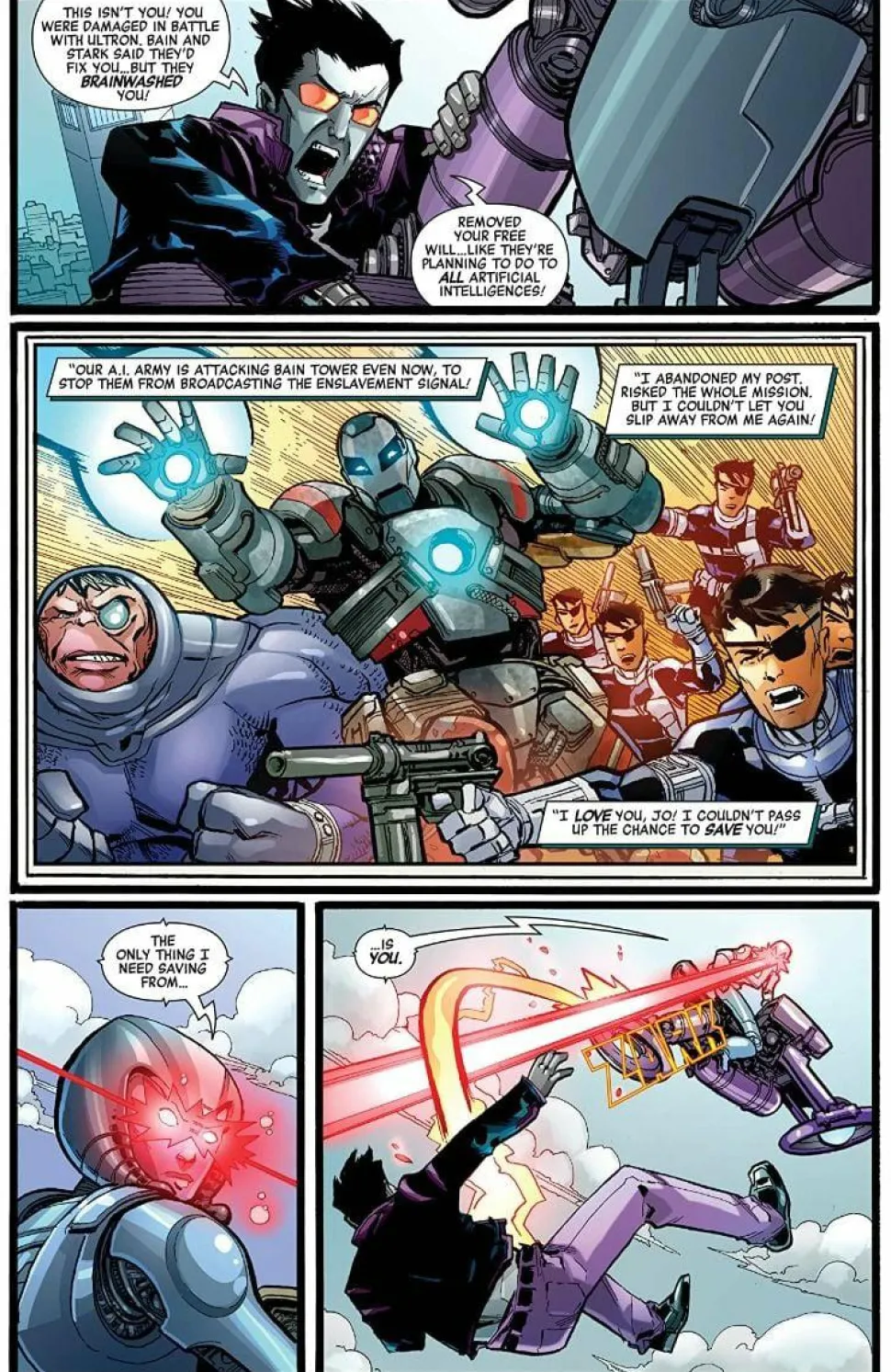 Iron Man 2020 - Robot Revolution: Force Works Trade Paperback Book