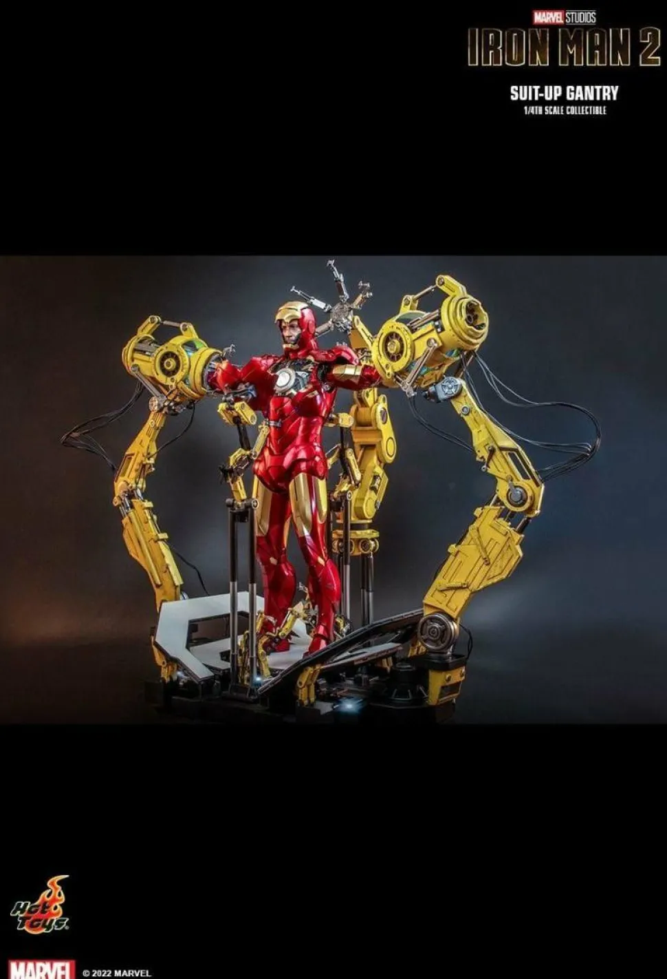 Iron Man 2 - Suit-Up Gantry 1/4 Scale Hot Toys Action Figure Accessory Set