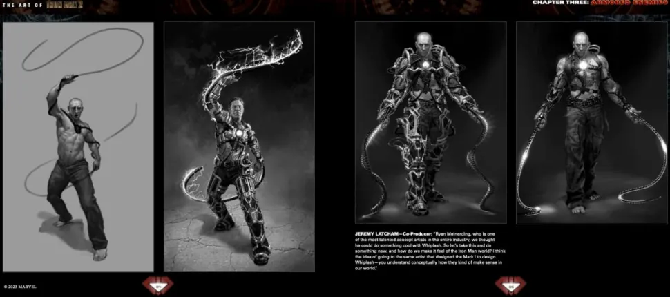 Iron Man 2 - The Art of Iron Man 2 Marvel Studios' The Infinity Saga Hardcover Book