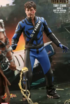 Iron Man 2 - Tony Stark Mark V Suit Up Version 1/6th Scale Hot Toys Action Figure