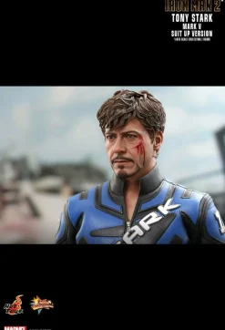 Iron Man 2 - Tony Stark Mark V Suit Up Version 1/6th Scale Hot Toys Action Figure