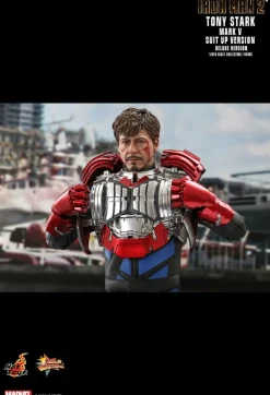 Iron Man 2 - Tony Stark Mark V Suit Up Version Deluxe 1/6th Scale Hot Toys Action Figure