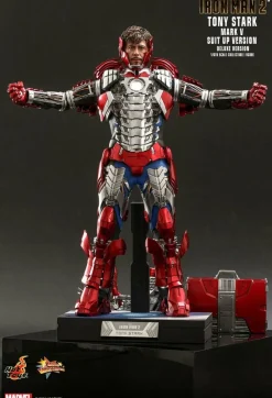 Iron Man 2 - Tony Stark Mark V Suit Up Version Deluxe 1/6th Scale Hot Toys Action Figure