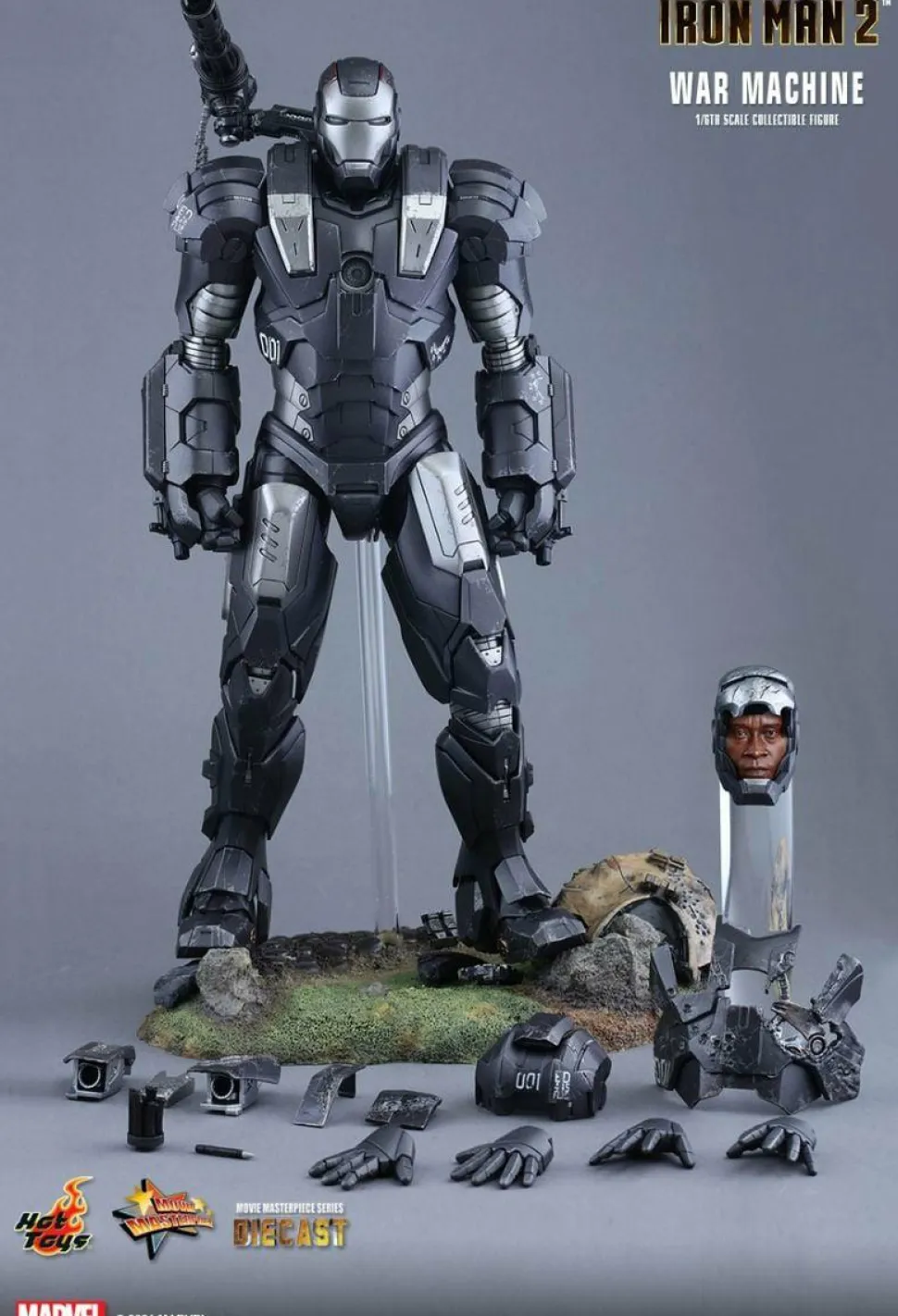 Iron Man 2 - War Machine 1/6th Scale Die-Cast Hot Toys Action Figure