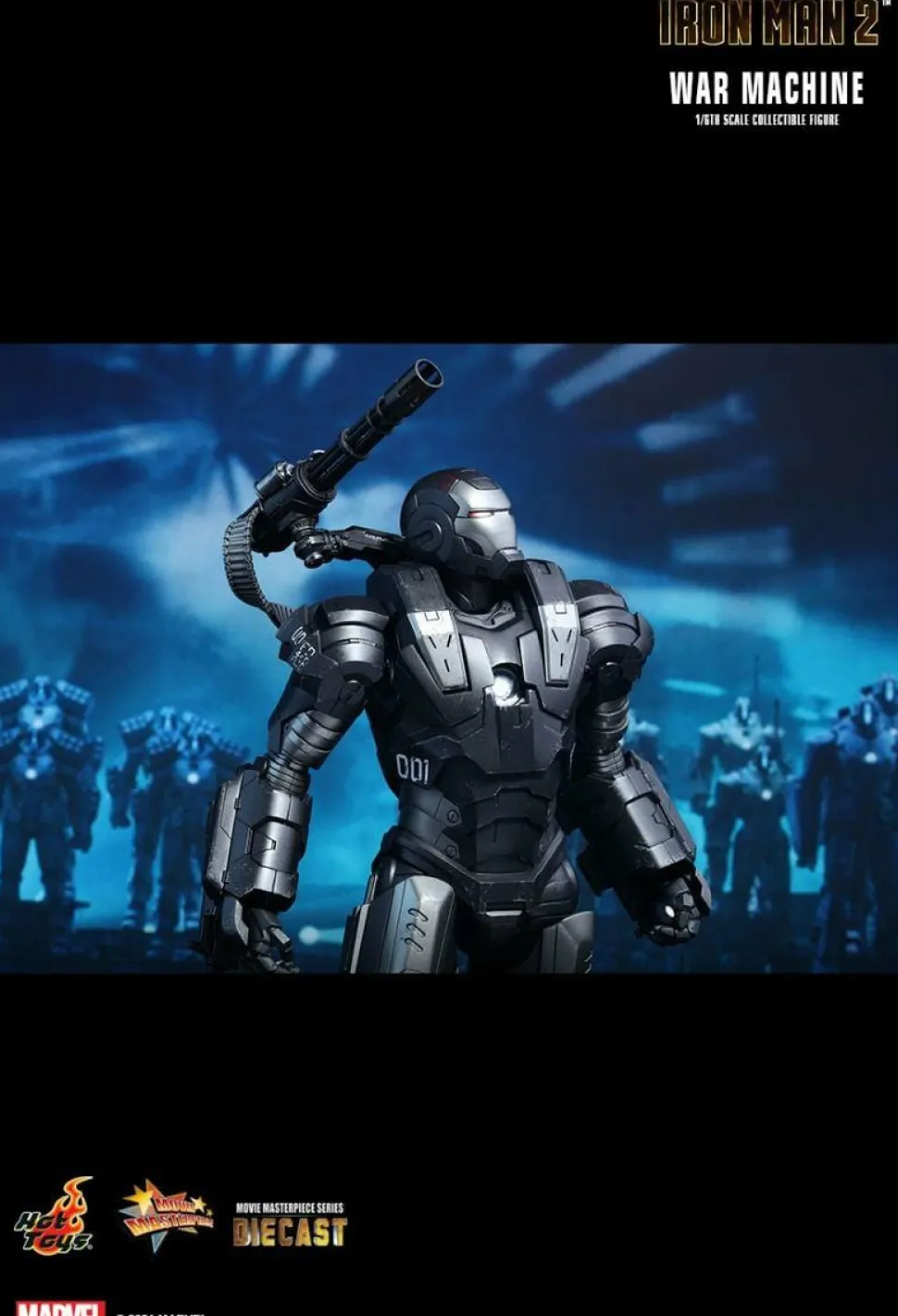 Iron Man 2 - War Machine 1/6th Scale Die-Cast Hot Toys Action Figure