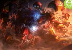 Iron Man - Hulkbuster Fine Art Print by Erwin Papa & Fabian Schlaga