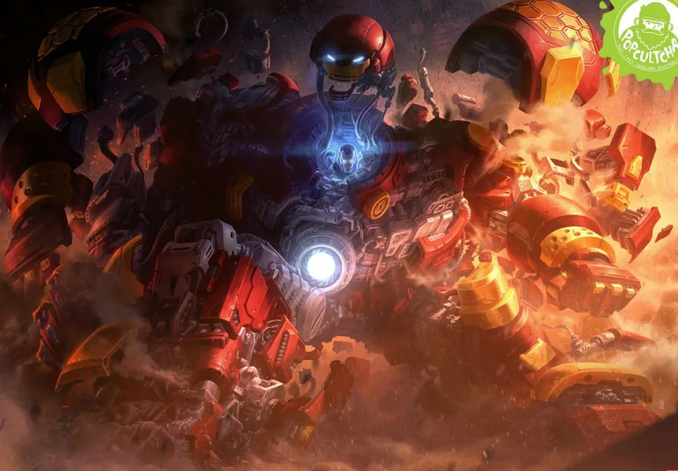 Iron Man - Hulkbuster Fine Art Print by Erwin Papa & Fabian Schlaga
