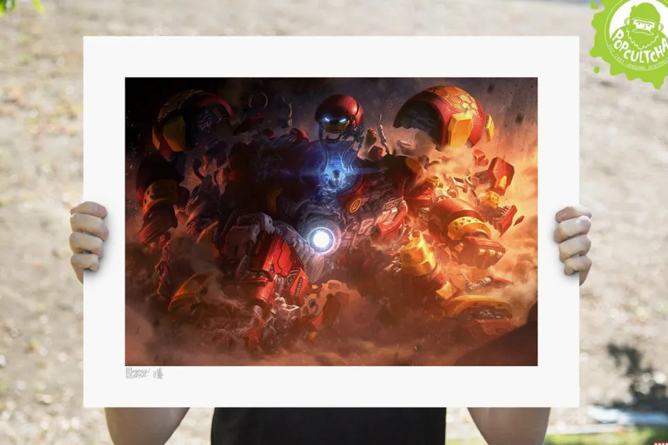 Iron Man - Hulkbuster Fine Art Print by Erwin Papa & Fabian Schlaga