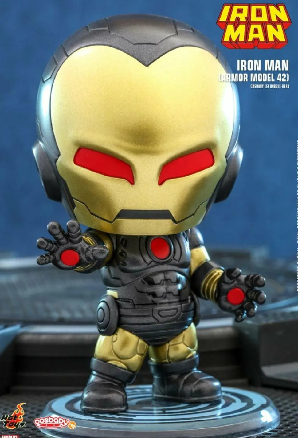 Iron Man - Iron Man Armour Model 42 Cosbaby (S) Hot Toys Figure