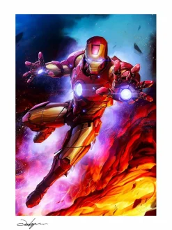 Iron Man - Iron Man Fine Art Print by Jeehyung Lee
