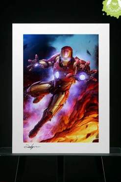 Iron Man - Iron Man Fine Art Print by Jeehyung Lee