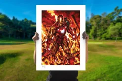 Iron Man - Iron Man Fine Art Print by Mark Brooks